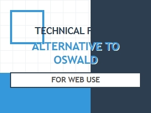 Modern Technical Font Alternatives to Oswald