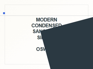 Modern Sans Serif Alternatives to Oswald
